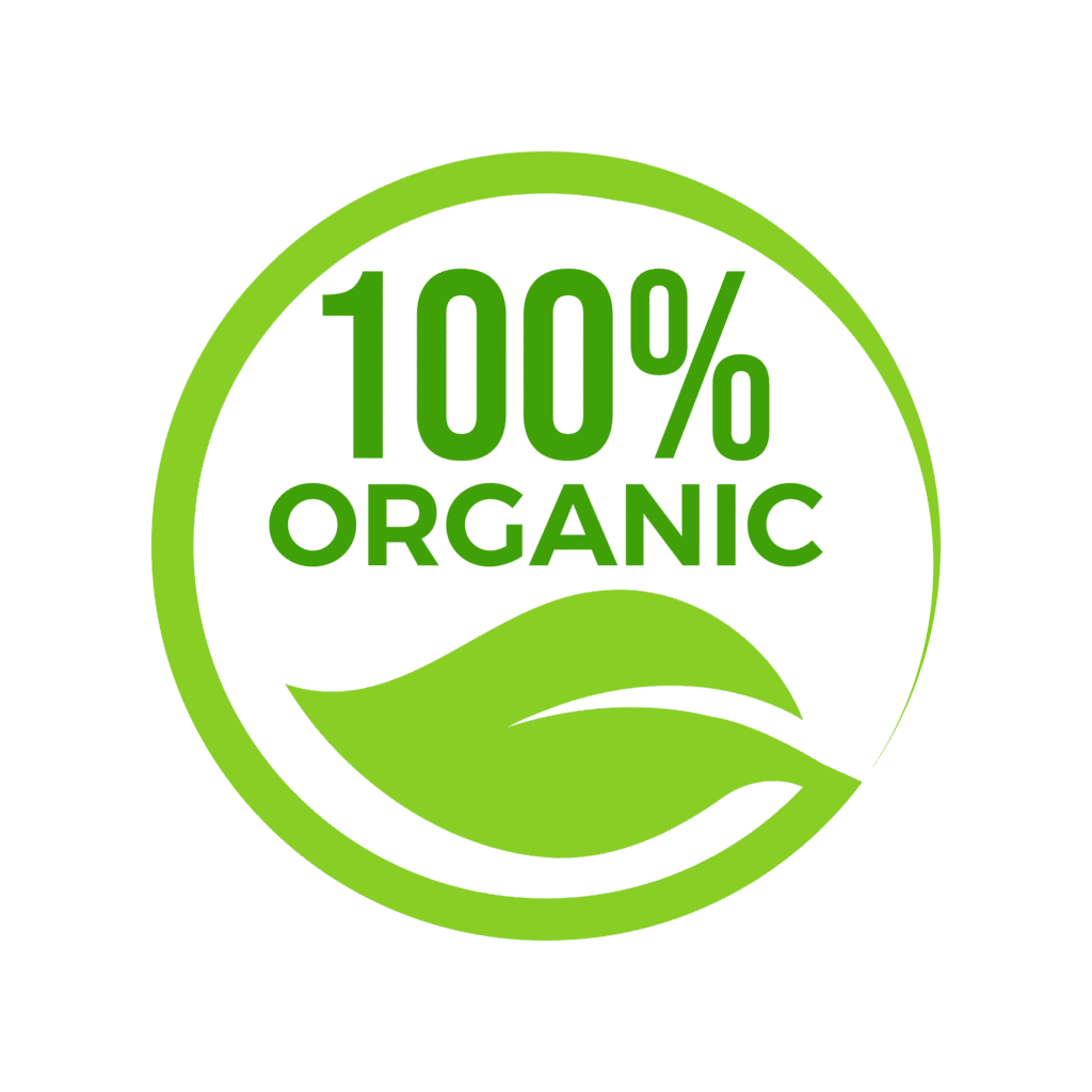 —Pngtree—100 organic label certification green_20989676