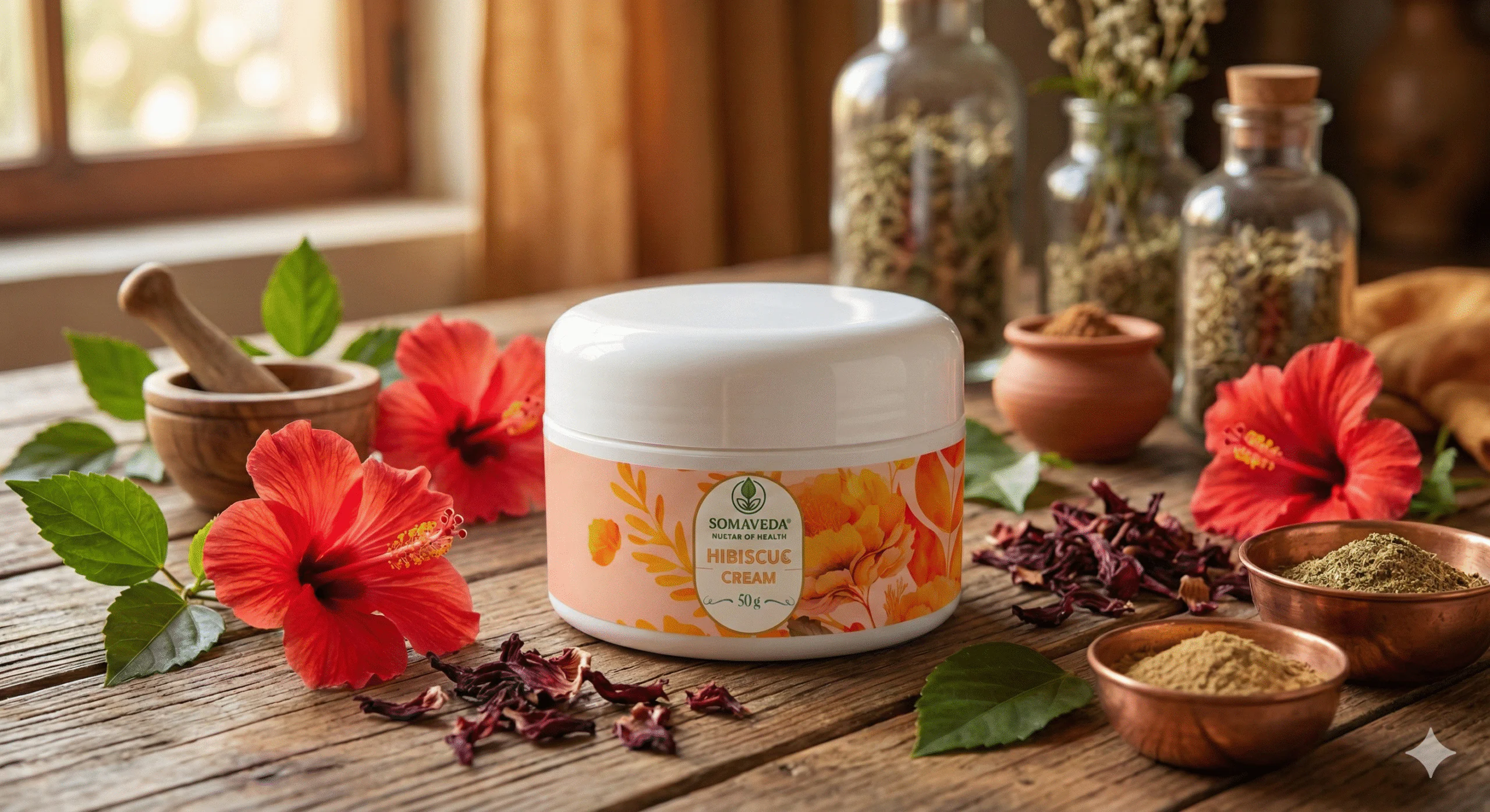 Somaveda Hibiscus Cream